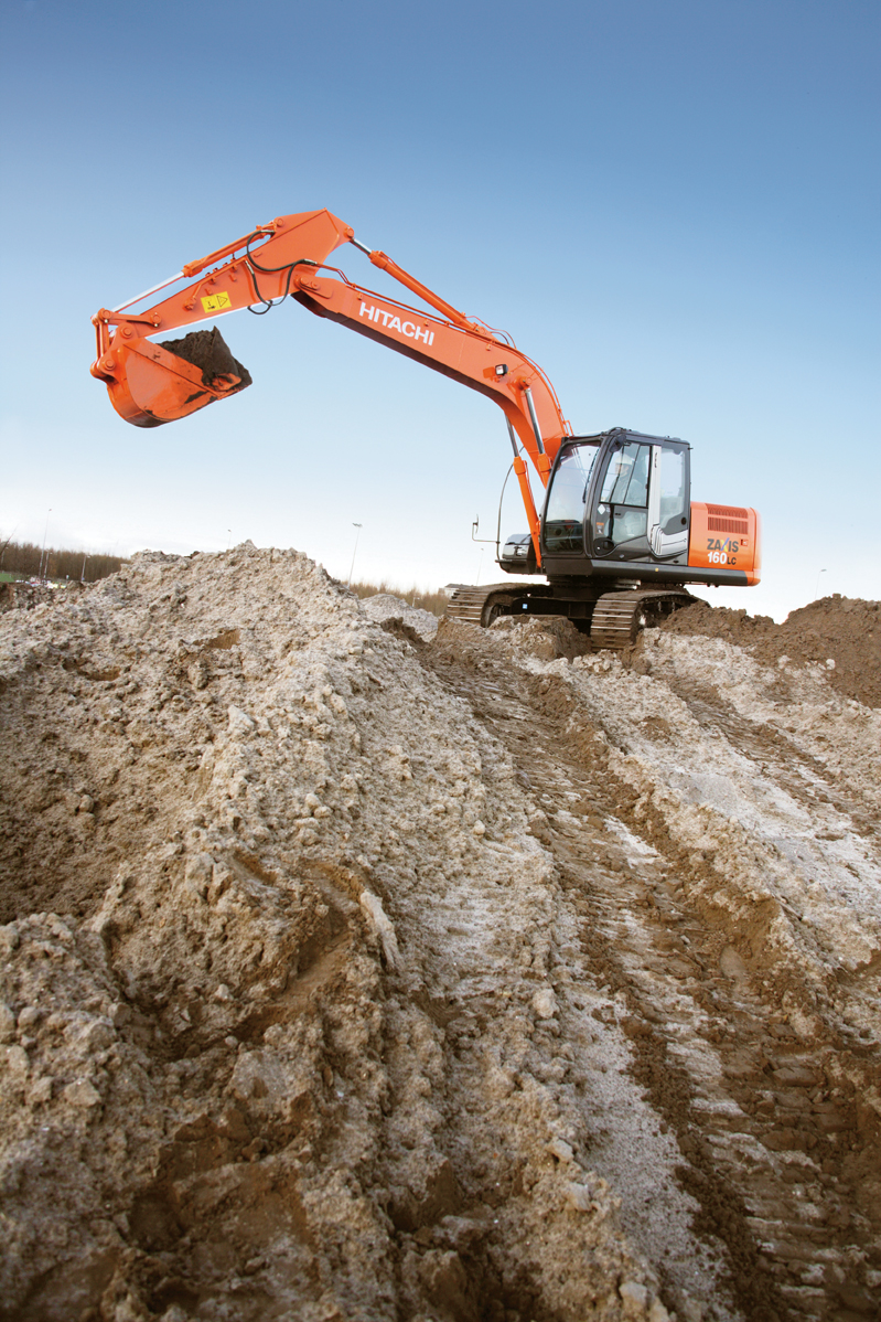 Специфікація екскаватора Hitachi ZX 160 LC-3 (2007 - 2013