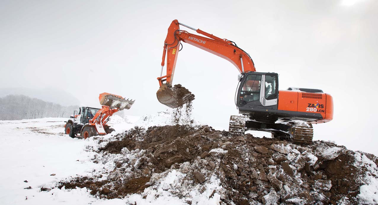 Специфікація екскаватора Hitachi ZX 280 LCN-3 (2006 - 2012