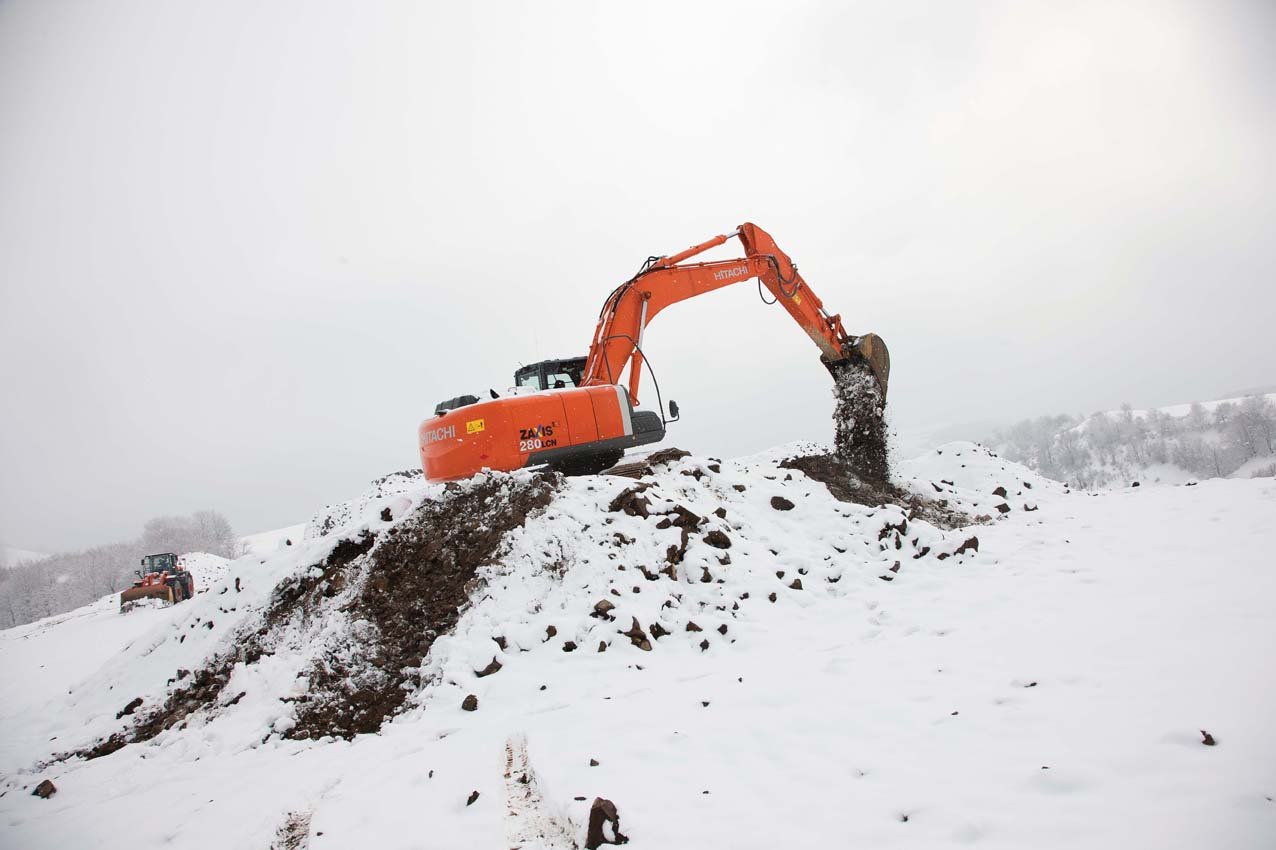 エニシー Специфікація екскаватора Hitachi ZX 280 LCN-3 (2006 - 2012