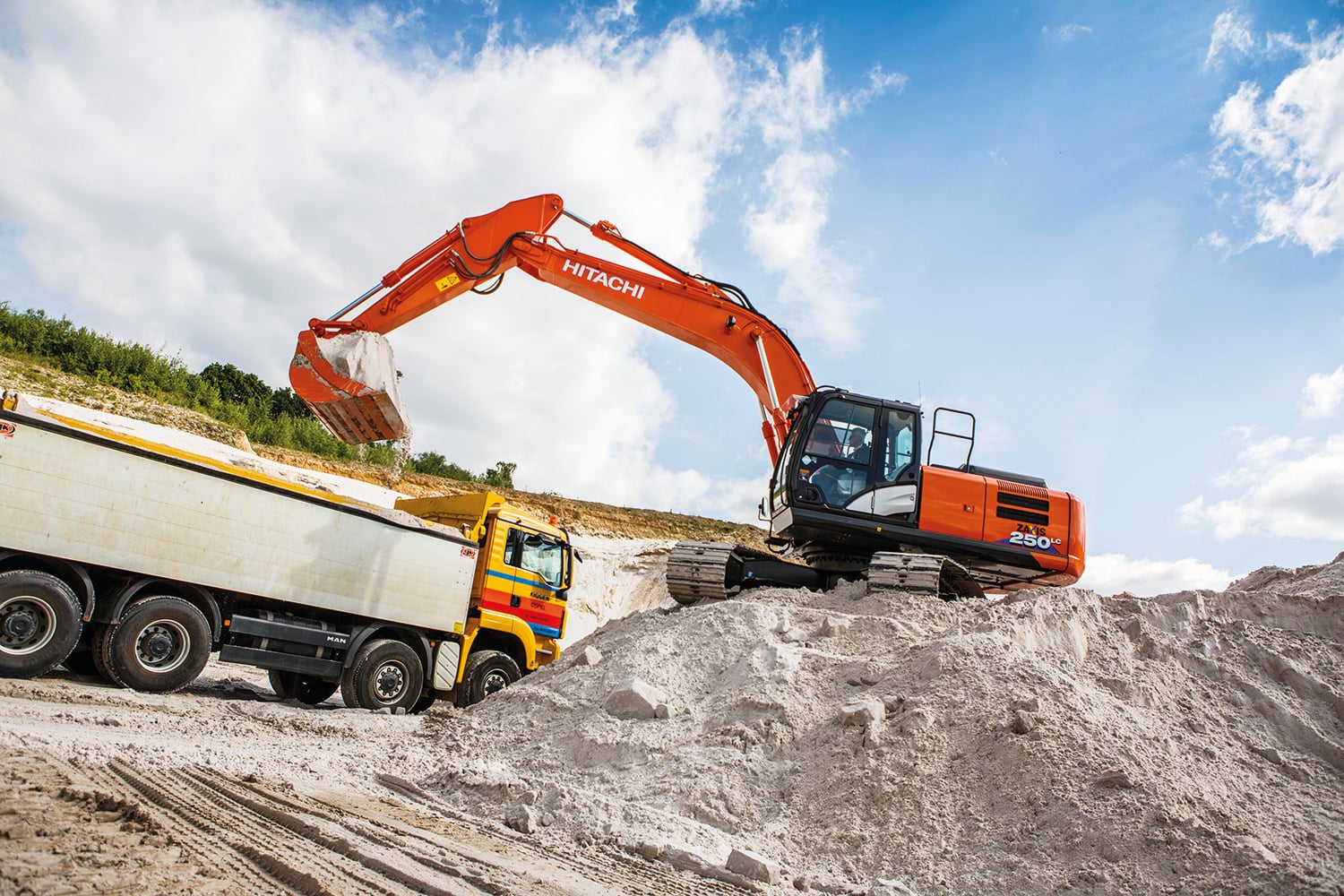 Специфікація екскаватора Hitachi ZX250LC-6 (2016 - 2021