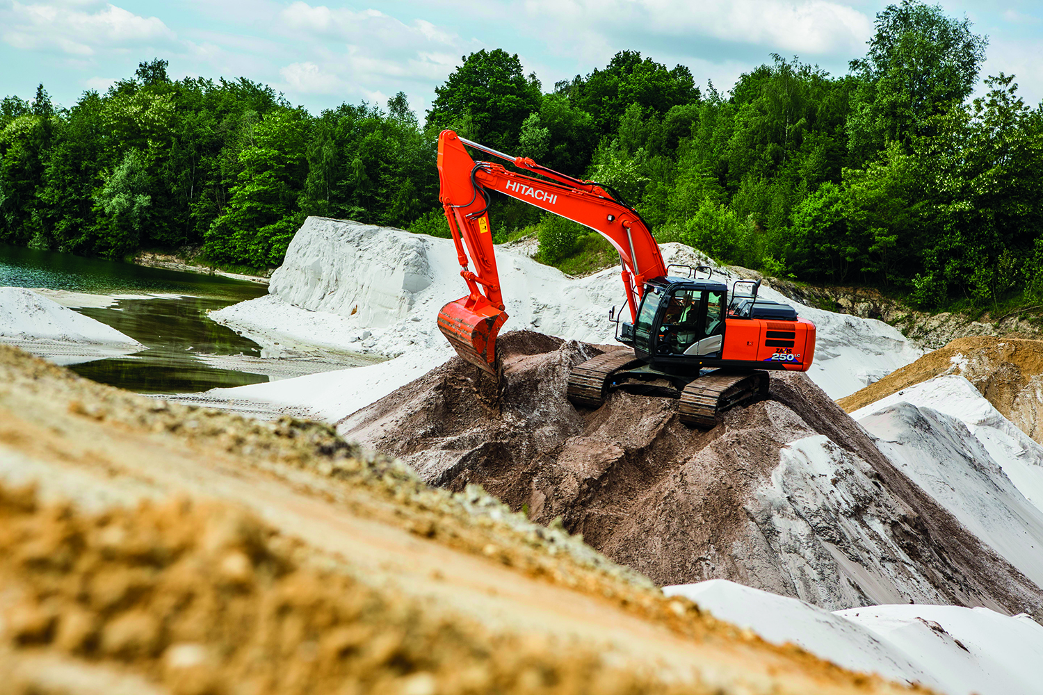 Специфікація екскаватора Hitachi ZX250LC-6 (2016 - 2021