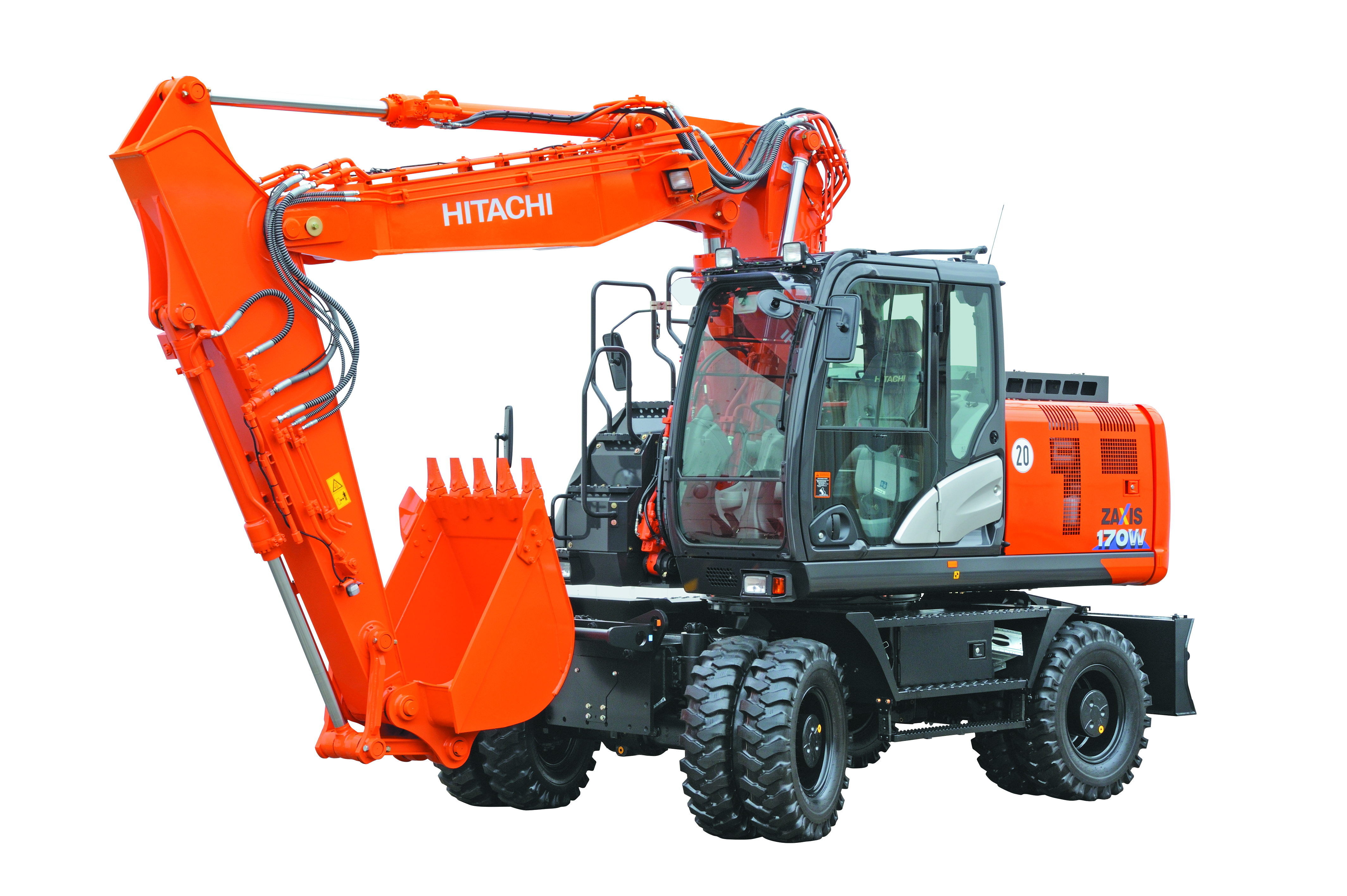Специфікація екскаватора Hitachi ZX170W-6 (2017 - 2021