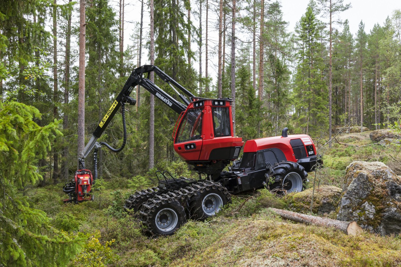 Komatsu 931 Технічні характеристики та технічні дані (2015-2019